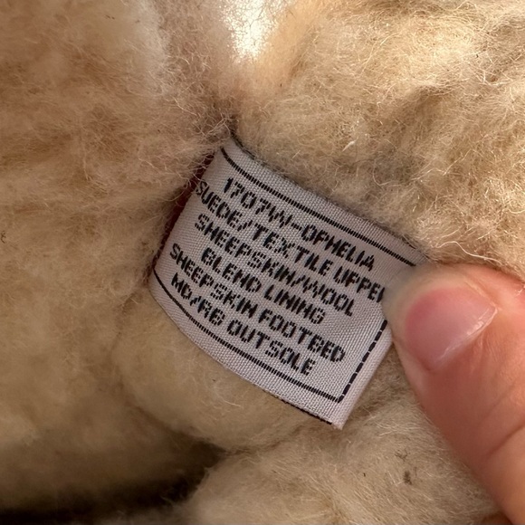 Mint BEARPAW Ophelia Boot Snow Winter Red Suede Leather Shearling Wool Lined - Picture 13 of 14